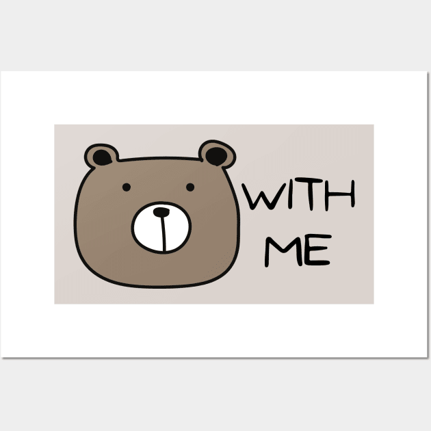 Bear With Me Wall Art by Amanda Rountree & Friends